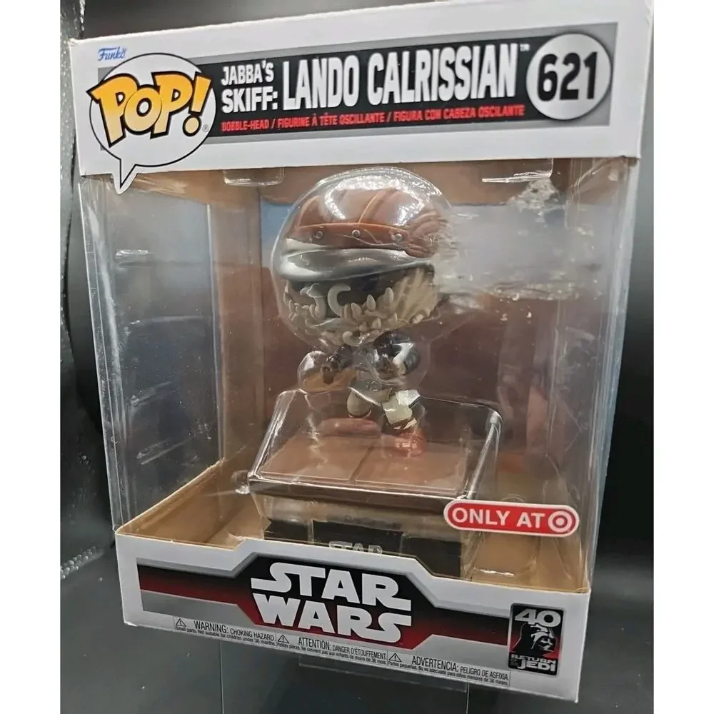 Funko Pop! Deluxe: Star Wars - Jabba's Skiff: Lando Calrissian Target Box